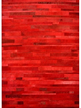 Tapis Expression rouge