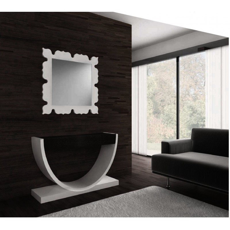 console design italien console design et blanche 1 tiroir et miroir carr 233 klass console design italien console design et blanche 1 tiroir et miroir carr 233 klass