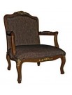 Fauteuil Louis XV Hellébore