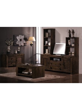 ensemble meuble tv petit buffet , rustico ariana ref  2245 - 2305