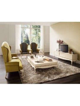 Salon meuble TV Luxe