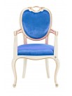 Chaise bleue Glamour