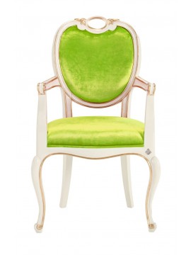 Chaise verte Glamour