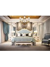 Chambre adulte Or bleu Glamour