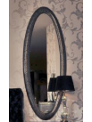Miroir oval gris Milan 