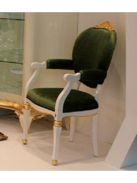 Chaise verte Venize 