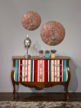 Commode Antiquaire Multicolore  