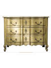  Chêne Commode 3 tiroirs   