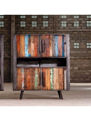 http://www.commodeetconsole.com/4760-thickbox_default/buffet-teck-4-portes-niche-bois-acier-industriel.jpg